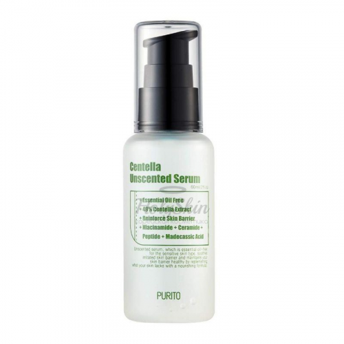 Безмасляная сыворотка для чувствительной кожи с центеллой PURITO Centella Unscented Serum