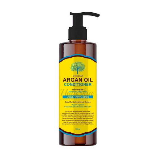 Восстанавливающий кондиционер для волос Evas Char Char Argan Oil Conditioner