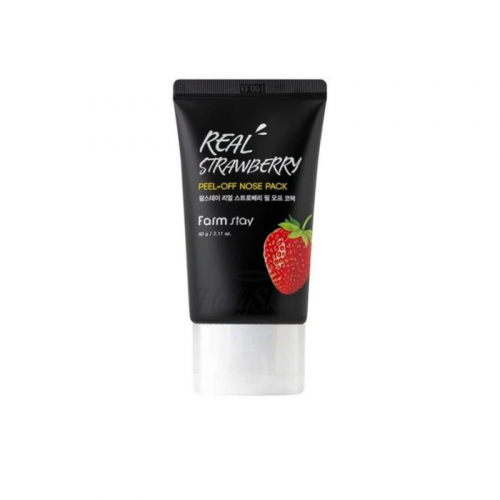 Маска-пленка с экстрактом клубники Farmstay Real Strawberry Peel-Off Nose Pack