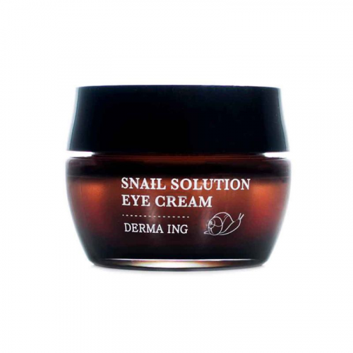 Увлажняющий крем для век с муцином улитки Jungnani Derma Ing Snail Solution Eye Cream