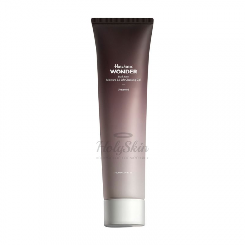 Нежный гель для умывания Haruharu WONDER Black Rice Moisture 5.5 Soft Cleansing Gel