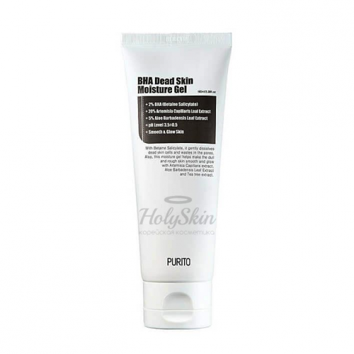 Увлажняющий и успокаивающий гель для лица PURITO BHA Dead Skin Moisture Gel