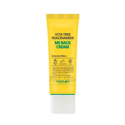 Осветляющий крем для лица Trimay Vita Tree Niacinamide Me Back Cream