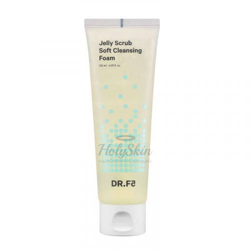 Мягкая пенка-желе для умывания Dr.F5 Jelly Scrub Soft Cleansing Foam