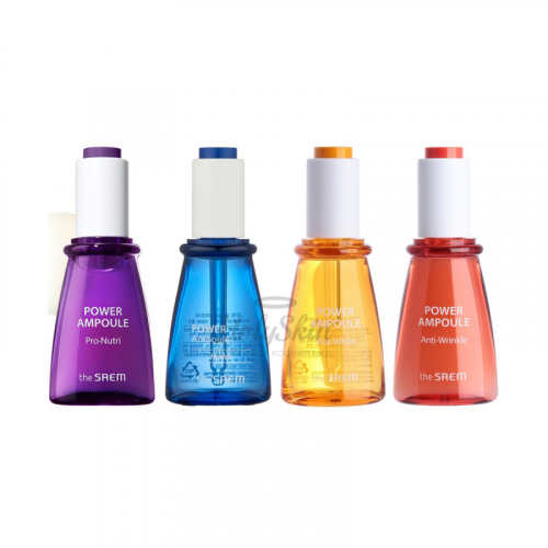Серия ампульных сывороток для лица The Saem Power Ampoule