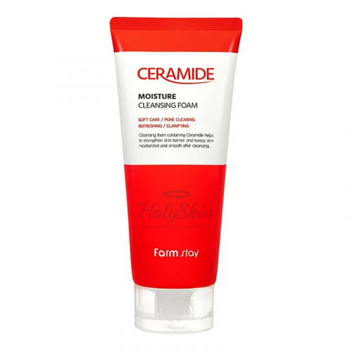 Увлажняющая пенка с керамидами Farmstay Ceramide Moisture Cleansing Foam