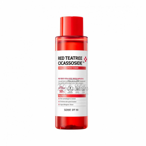 Тоник для проблемной кожи с красным чайным деревом Some By Mi Red Tea Tree Cicassoside Final Solution Toner