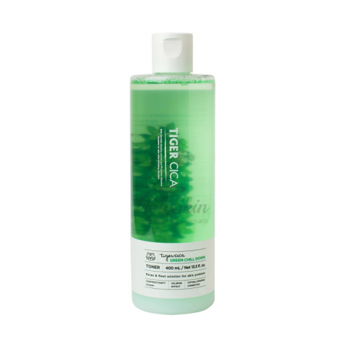 Успокаивающий тонер для лица с экстрактом центеллы It's Skin Tiger Cica Green Chill Down Toner