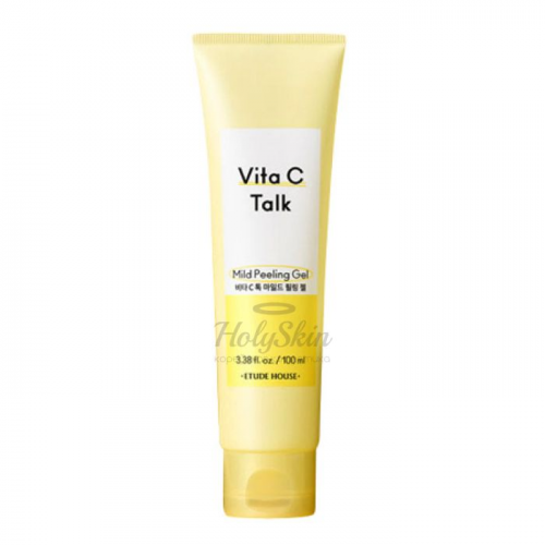 Пилинг-гель для лица с кислотами Etude House Vita C Talk Mild Peeling Gel