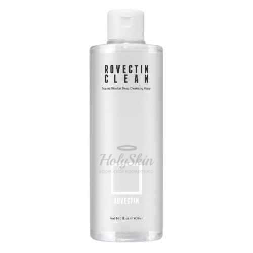 Очищающая мицеллярна вода для снятия макияжа ROVECTIN Clean Micellar Marine Deep Cleansing Water