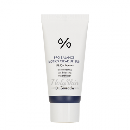 Солнцезащитный крем с пробиотиками Dr. Ceuracle Pro Balance Biotics Clear Up Sun