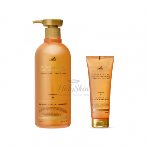 Шампунь против выпадения для тонких волос La'dor Dermatical Hair Loss Shampoo For Thin Hair