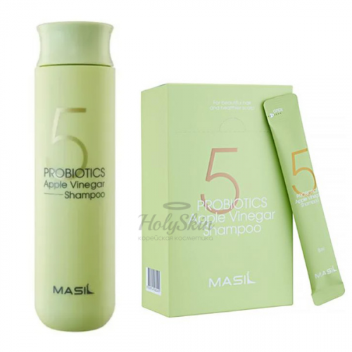 Шампунь от перхоти с лактобактериями и яблочным уксусом MASIL 5 Probiotics Apple Vinegar Shampoo