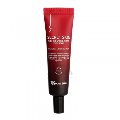 Омолаживающий крем для век со змеиным пептидом Secret Skin Syn-Ake Wrinkleless Eye Cream