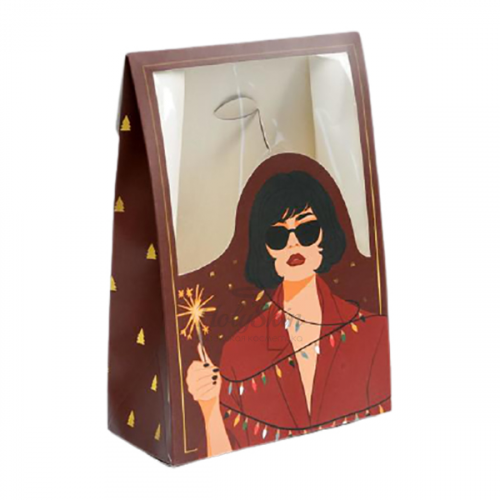 Коробка подарочная 15 × 7 × 22 см HS Коробка складная Woman