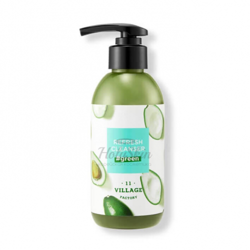 Средство для очищения с эффектом детокса Village 11 Factory Refresh Cleanser Green