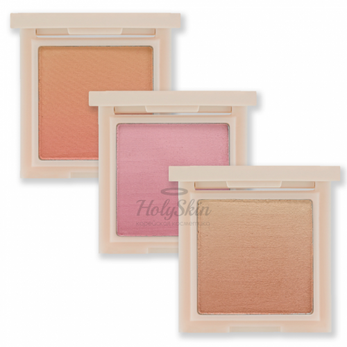 Запеченные румяна для лица с эффектом омбре Holika Holika Ombre Blush