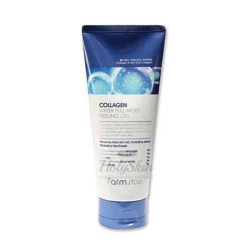 Пилинг-гель с коллагеном Farmstay Collagen Water Full Moist Peeling Gel