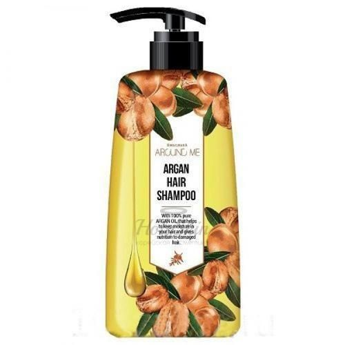 Шампунь с аргановым маслом Welcos Around Me Argan Hair Shampoo