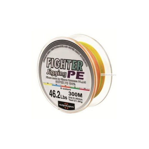 Плетёнка Sakura Fighter Jigging PE 300 метров (Выберите диаметр...: 0.20 мм (11,8 кг 26,4 LB))