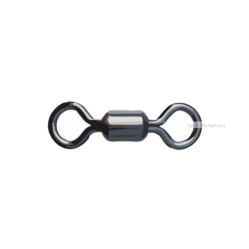 Вертлюг Mottomo Rolling Swivel (упаковка 10 шт) (№ вертлюга: 8)