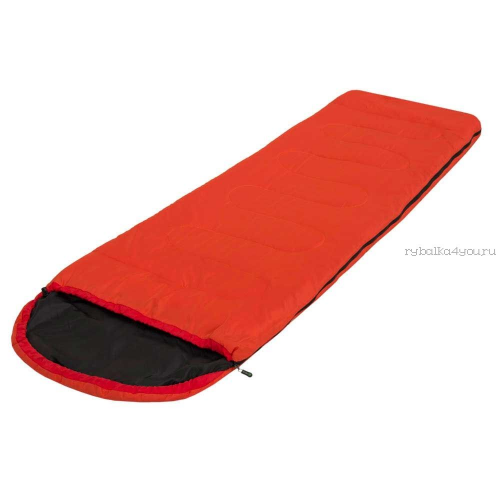 Спальный мешок Prival Camp Bag оранжевый /одеяло с подголовником, размер 220х75, t +10 +22С