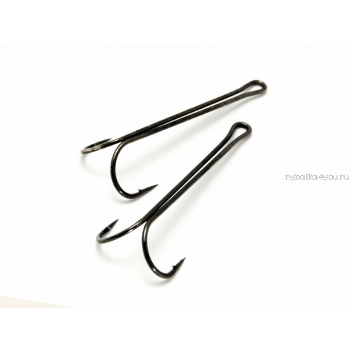 Крючок Hitfish Double Elongate Hook With Long Shank (упаковка) (№/шт в упаковке: № 4 / 5 шт)