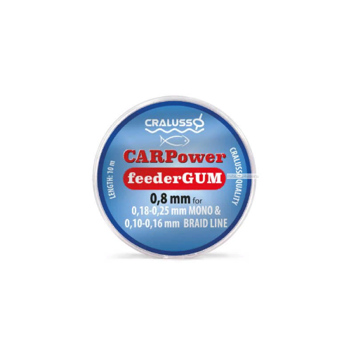 Резина Cralusso для фидерного амортизатора CARPower Feeder gum (10мт) (Диаметр: 0,65)