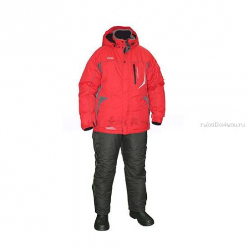 Костюм зимний RYOBI Red/Grey N (Размер: М)