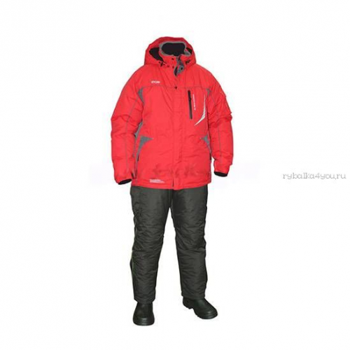 Костюм зимний RYOBI Red/Grey N (Размер: XXXL)