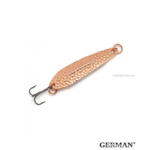 Блесна колеблющаяся German латунь W 5050 / 10 гр / цвет: 002