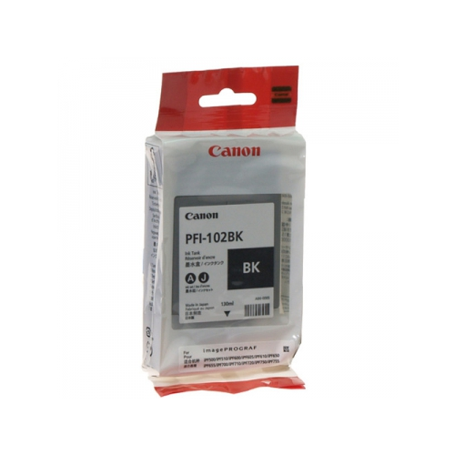 Картридж для принтера Canon PFI-102 BK, Чёрный 0895B001