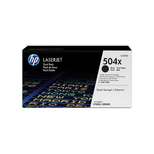 Картридж для принтера HP CE250XD черный