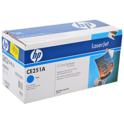 Картридж для принтера HP CE251A голубой