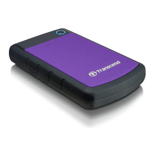 Внешний жёсткий диск TRANSCEND 1Tb Transcend StoreJet TS1TSJ25H3P 2.5", USB 3.0 фиолетовый
