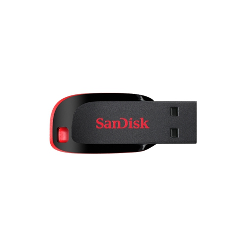 Usb-флешка Sandisk CZ50 32Gb Cruzer Blade, черный / красный SDCZ50-032G-B35