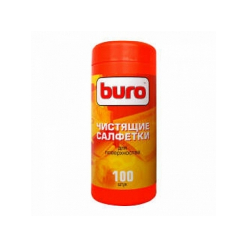 Аксессуар к бытовой технике BURO BU-Tsurface Чистящие влажные салфетки 817441