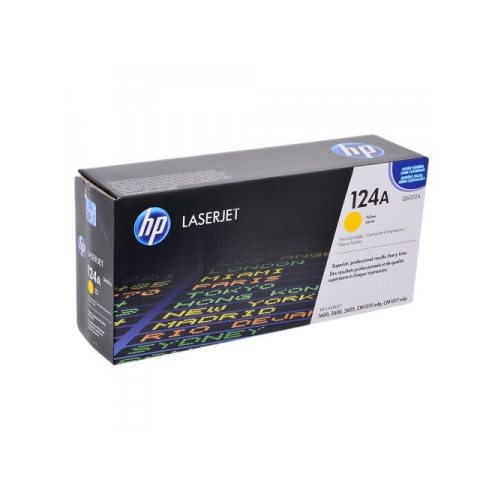 Картридж для принтера HP 124A Q6002A, желтый