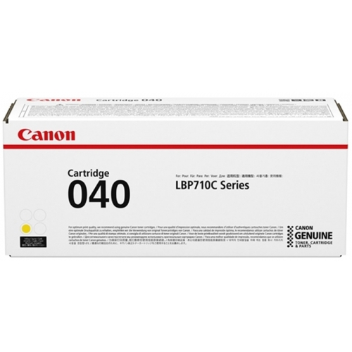 Картридж для принтера Canon 040 Y, Жёлтый 0454C001