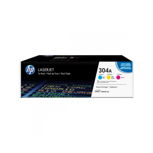 Картридж для принтера HP 304A CYM Tri-Pack (оригинальный) CF372AM
