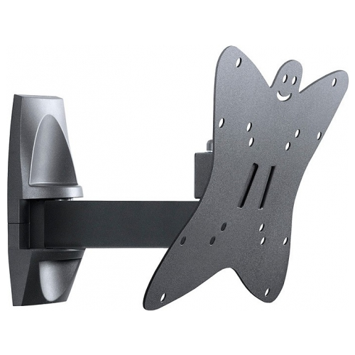 Кронштейн для телевизора Holder LCDS-5037 metallic для ТВ 20-37" поворот 270° (до 30кг)