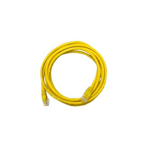 Кабель-переходник LAN (патчкорд) Flextron патчкорд 5e, 2 м, жёлтый