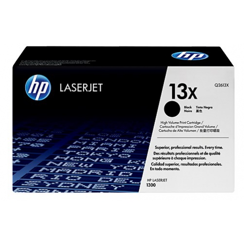 Картридж для принтера HP 13X Черный ( увеличенной емкости) Q2613X