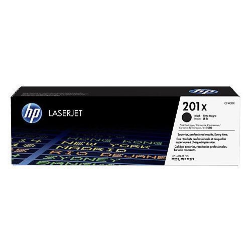 Картридж для принтера HP 201X Черный CF400X