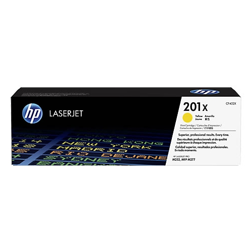 Картридж для принтера HP 201X Желтый (увеличенной емкости) CF402X