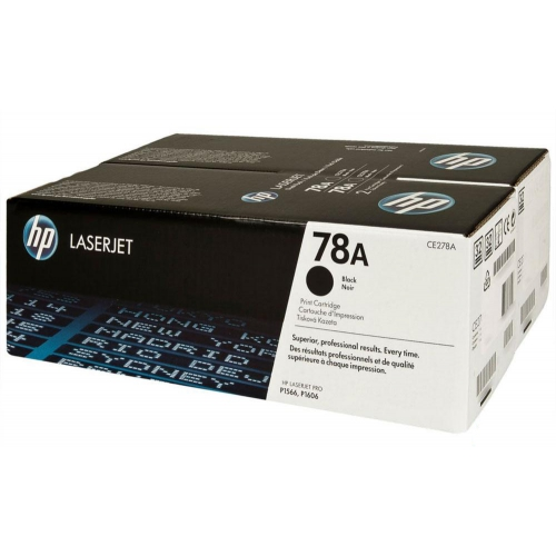 Картридж для принтера HP 78A 2-pack Черный CE278AF