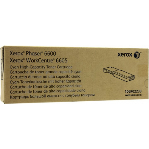 Картридж для принтера Xerox 106R02233, Голубой