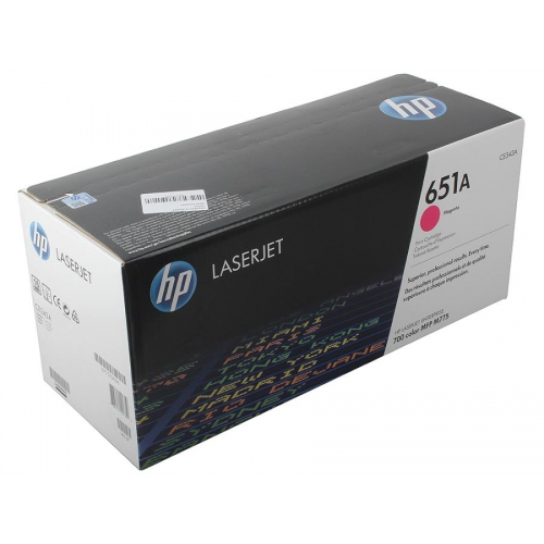 Картридж для принтера HP 651A Пурпурный CE343A