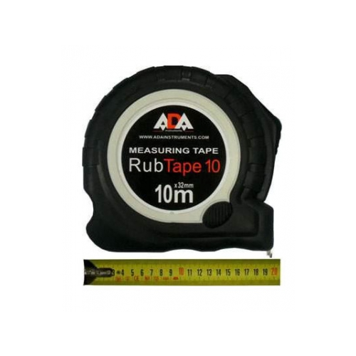 Рулетка ADA RubTape 10 [а00154], 10 м А00154