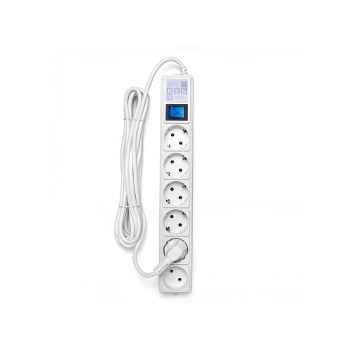 Сетевой фильтр Power-Cube SPG (3 м) белый SPG(5+1)-16B-3М-WHITE